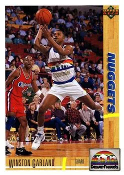 1991-92 Upper Deck Winston Garland #486 card image