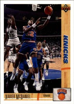 1991-92 Upper Deck Xavier McDaniel #495 card image