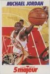 1991-93 5 Majeur Magazine France Michael Jordan #NNO card image
