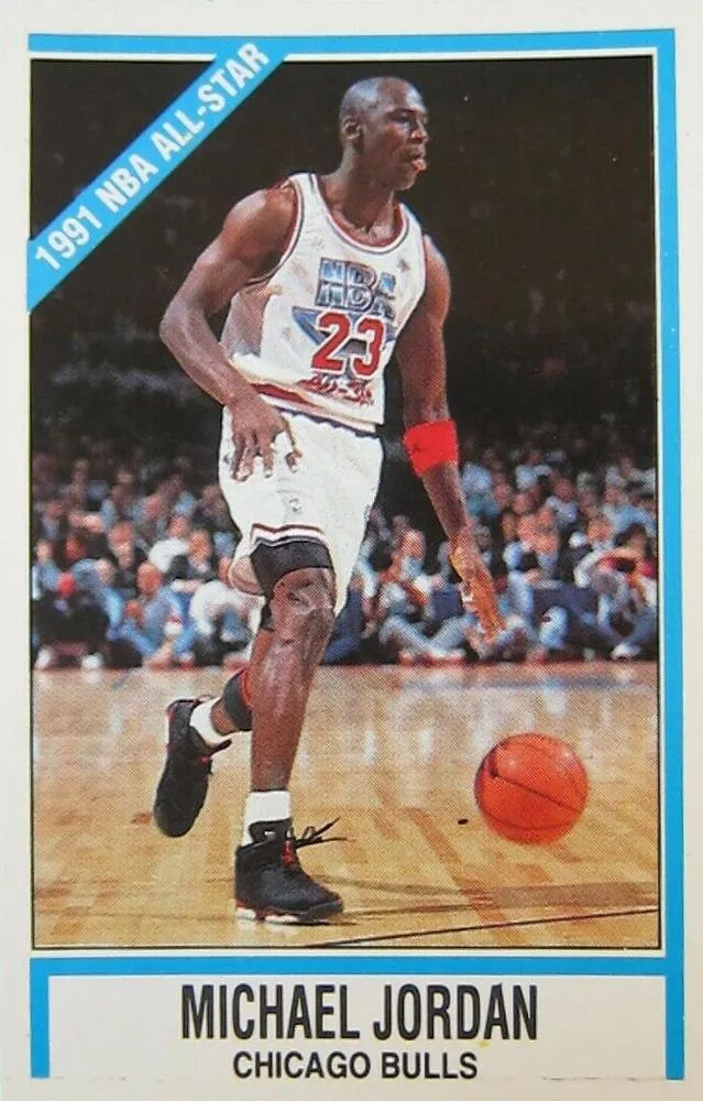 1991-94 Panini Stickers (Greek) Michael Jordan #96 card image