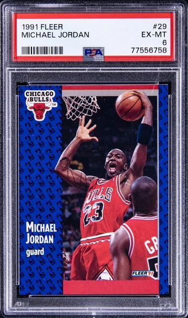 1991-95 Fleer Michael Jordan #29 card image