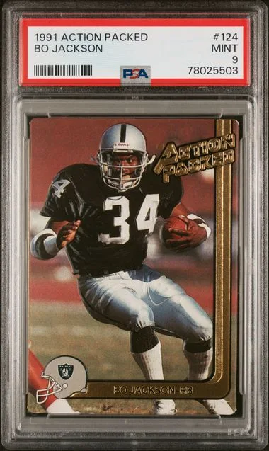 1991 Action Packed Bo Jackson #124 card image