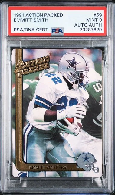 1991 Action Packed Emmitt Smith #59 card image