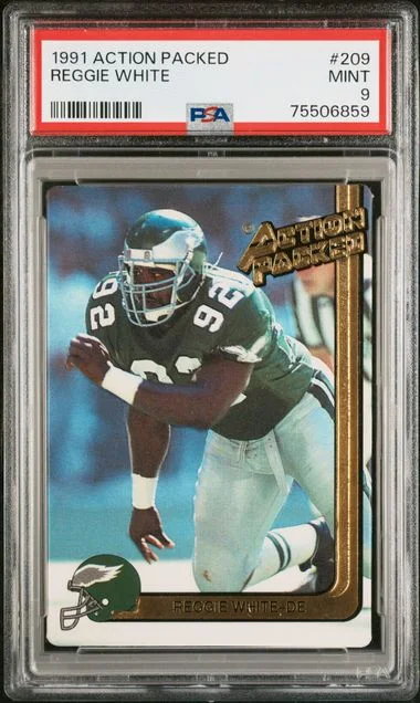 1991 Action Packed Reggie #209 card image
