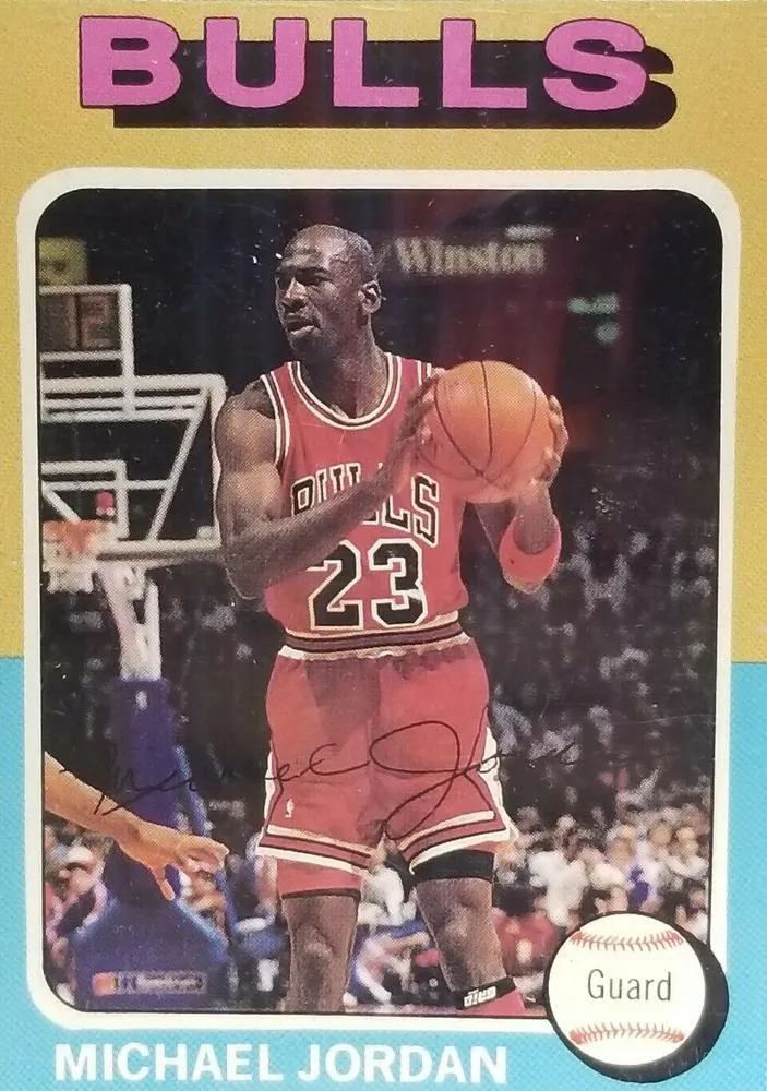 1991 Baseball Cards Presents Superstar and Rookie Special Repli-Cards Michael Jordan #19 card image