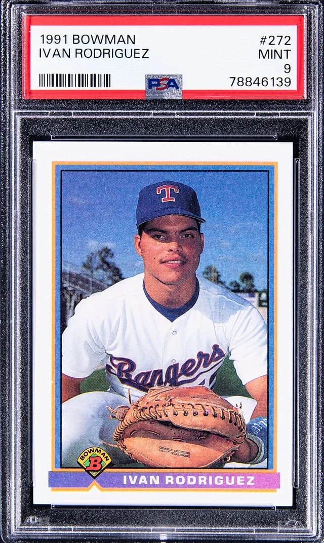 1991 Bowman Ivan Rodriguez #272 card image