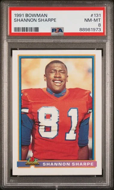 1991 Bowman Shannon Sharpe #131 card image
