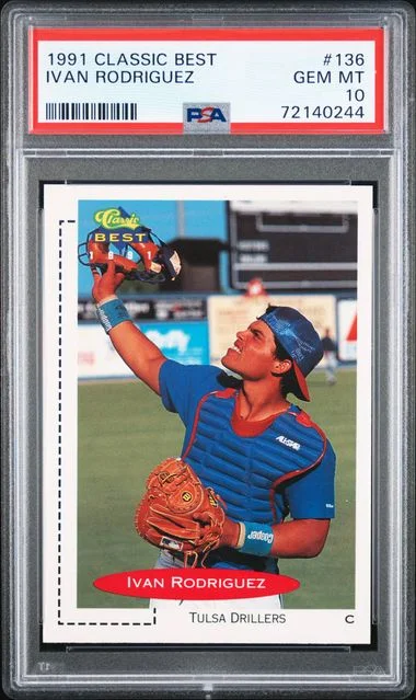 1991 Classic Best Ivan Rodriguez #136 card image