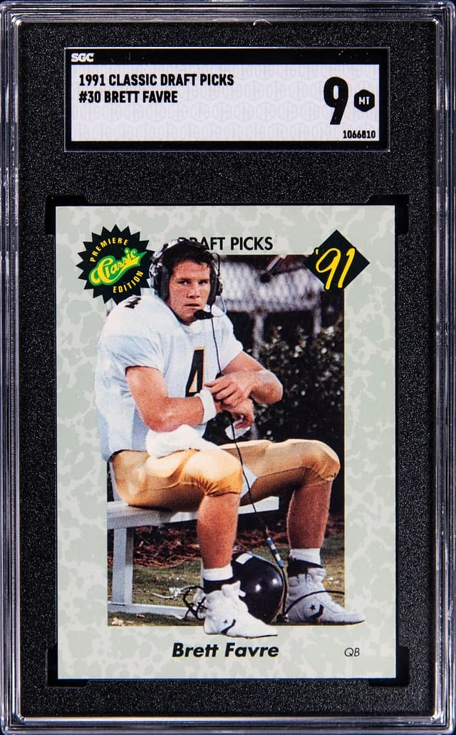 1991 Classic Draft Picks Brett Favre #30 card image