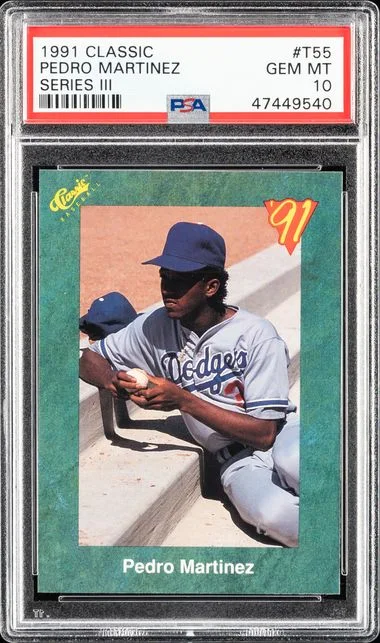 1991 Classic Series III Pedro Martinez #T55 card image