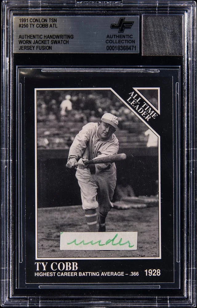 1991 Conlon TSN Ty Cobb #250 card image