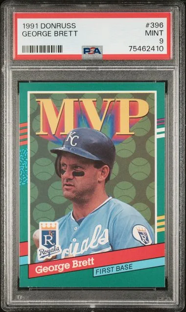 1991 Donruss George Brett #396 card image