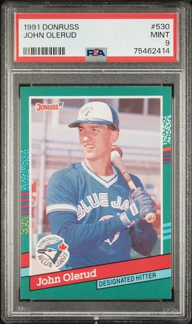 1991 Donruss John Olerud #530 card image