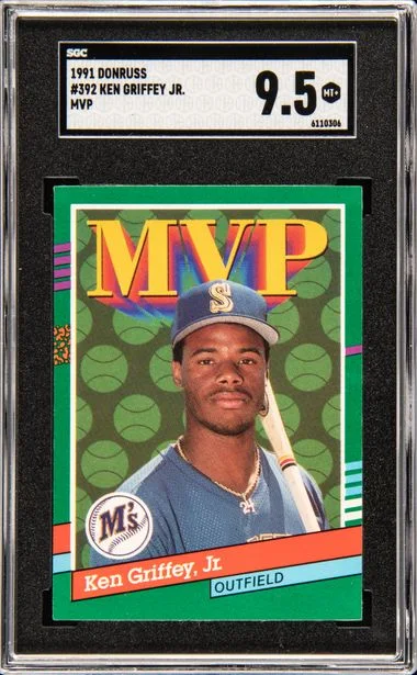1991 Donruss Ken Griffey Jr. MVP #392 card image