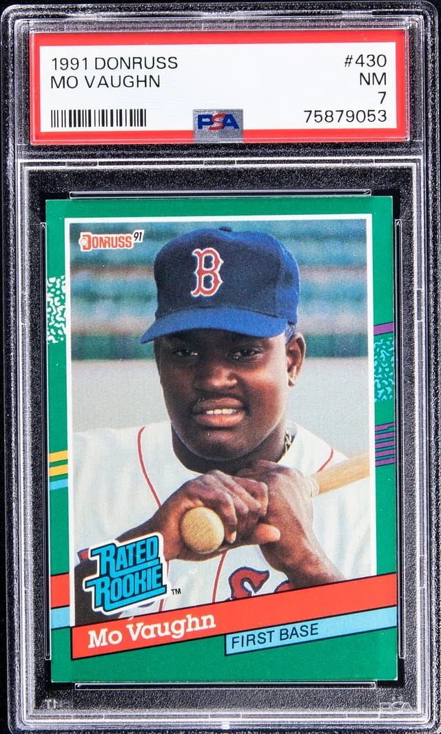 1991 Donruss Mo Vaughn #430 card image