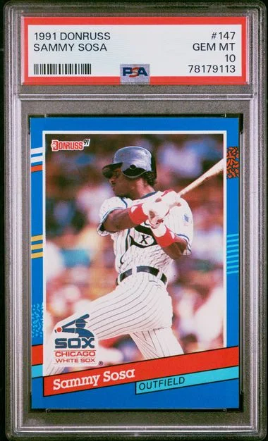 1991 Donruss Sammy Sosa #147 card image