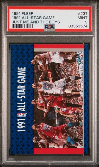 1991 Fleer 1991 All-Star Game Just Me and The Boys #237 card image