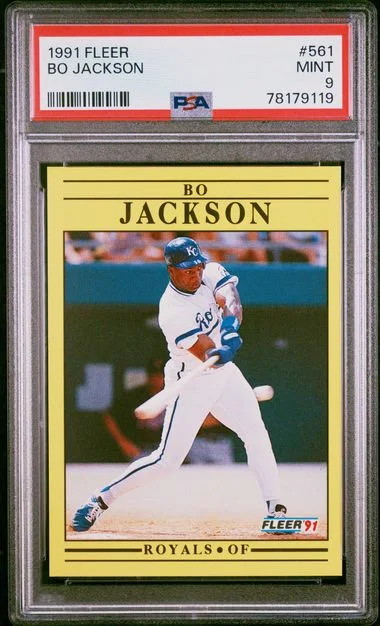 1991 Fleer Bo Jackson #561 card image