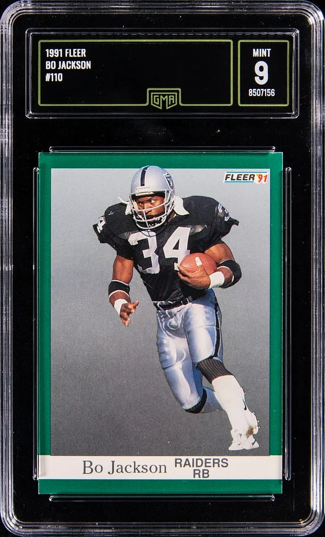 1991 Fleer Bo Jackson - GMA 9 #110 card image