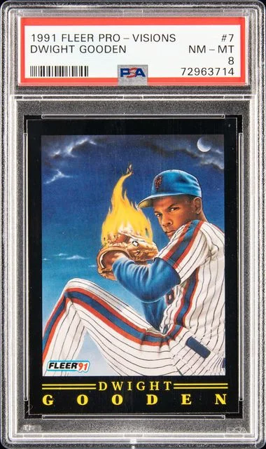 1991 Fleer Dwight Gooden Pro-Vision #7 card image