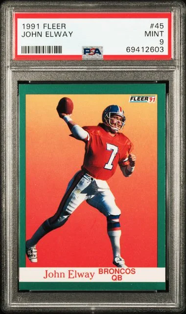 1991 Fleer John Elway #45 card image
