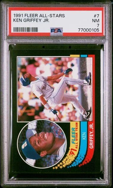 1991 Fleer Ken Griffey Jr. All-Stars #7 card image