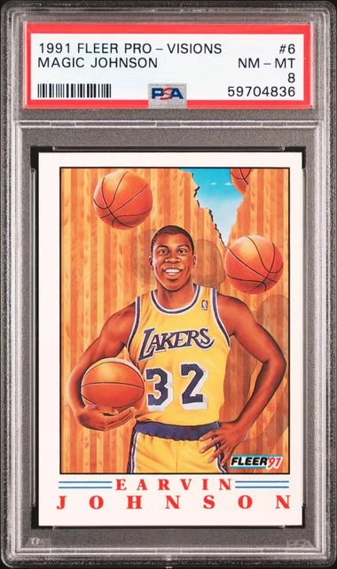1991 Fleer Magic Johnson Pro-Visions #6 card image
