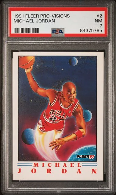 1991 Fleer Michael Jordan Pro-Visions #2 card image