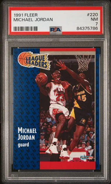 1991 Fleer Michael Jordan #220 card image