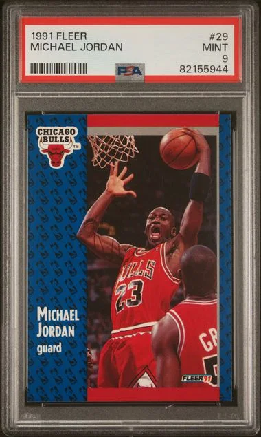 1991 Fleer Michael Jordan #29 card image