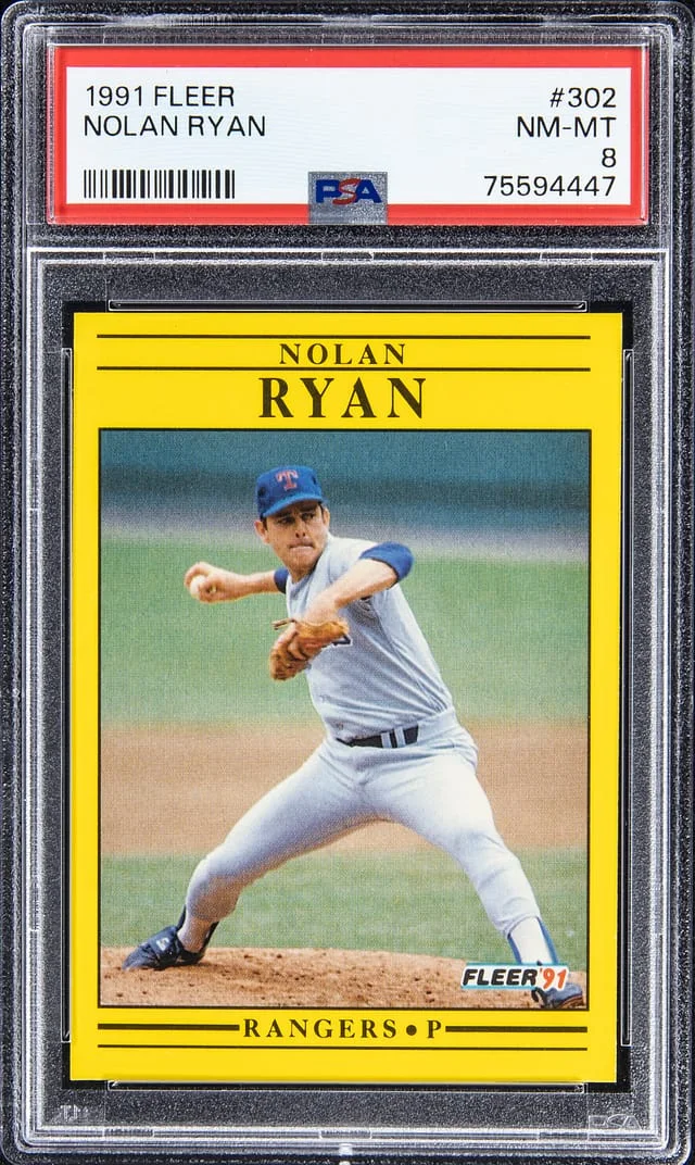 1991 Fleer Nolan Ryan #302 card image