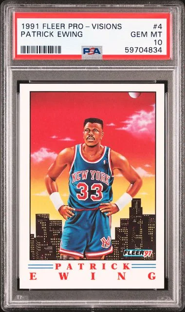 1991 Fleer Patrick Ewing Pro-Visions #4 card image