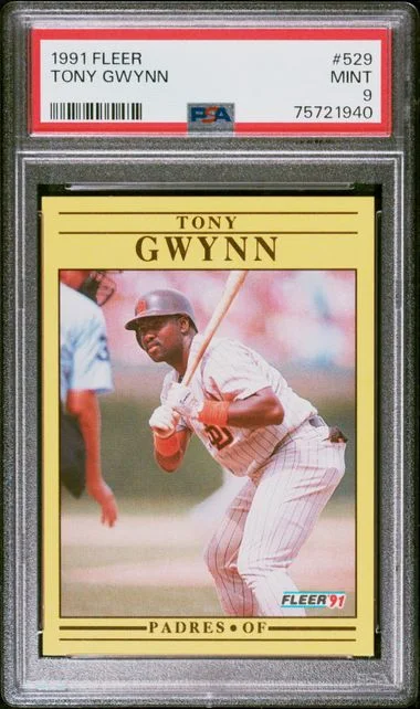1991 Fleer Tony Gwynn #529 card image