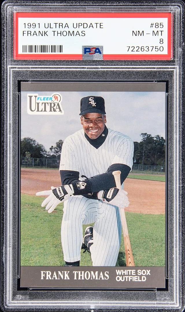 1991 Fleer Ultra Frank Thomas Update #85 card image