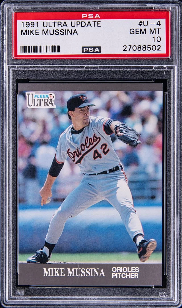 1991 Fleer Ultra Mike Mussina Update #U-4 card image