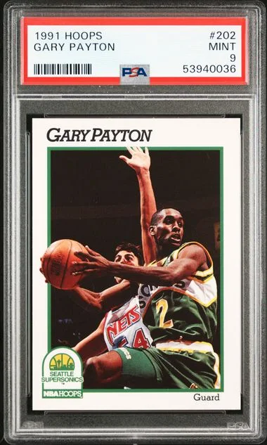 1991 Hoops Gary Payton #202 card image