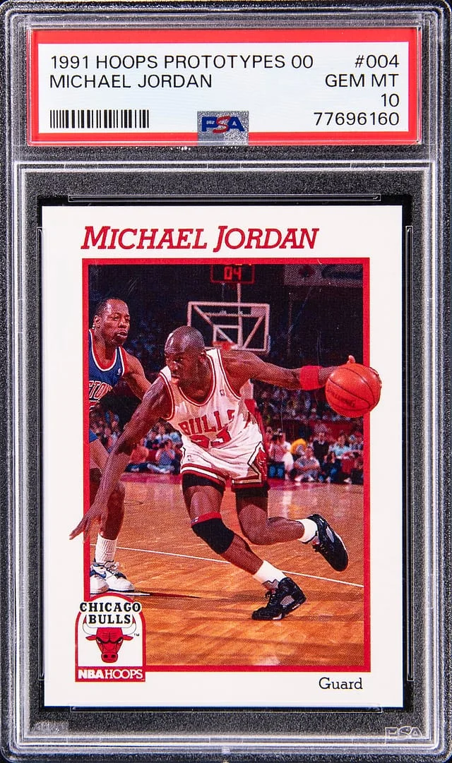 1991 Hoops Michael Jordan Prototypes 00 #004 card image