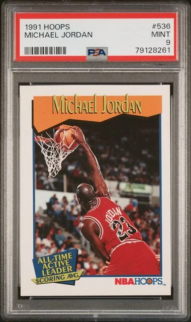1991 Hoops Michael Jordan #536 card image