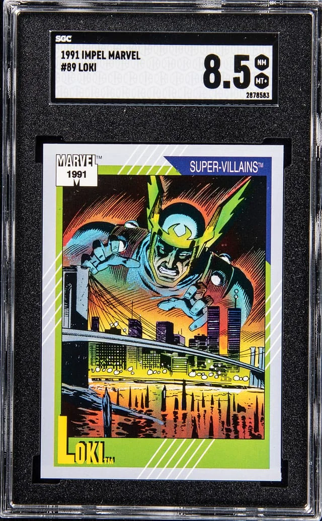 1991 Impel Marvel Loki #89 card image