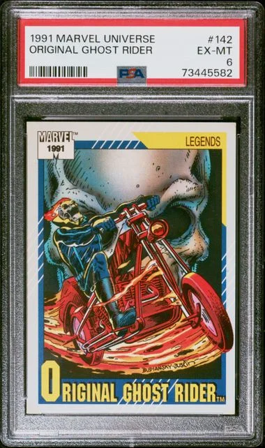 1991 Impel Marvel Universe Original Ghost Rider #142 card image