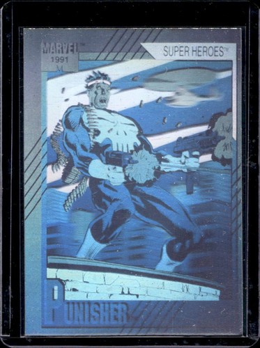 1991 Impel Marvel Universe Series II Punisher Holograms #H-3 card image