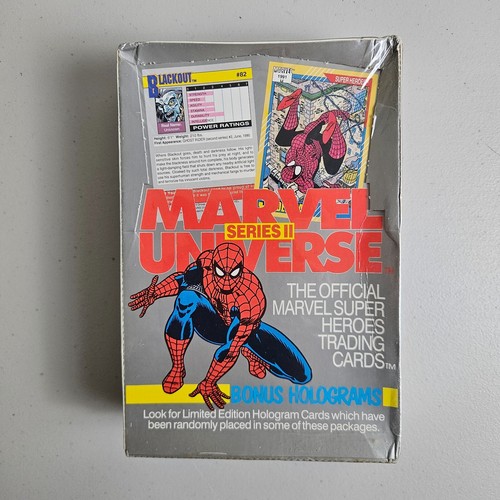 1991 Impel Marvel Universe Series II Spider-Man Holograms #H-1 card image