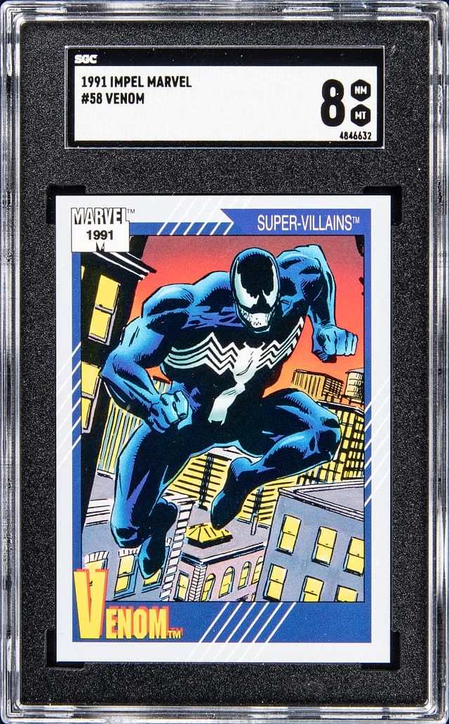 1991 Impel Marvel Venom #58 card image