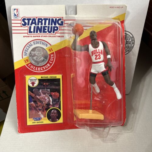 1991 Kenner Starting Lineup Cards Michael Jordan #6184106010 card image