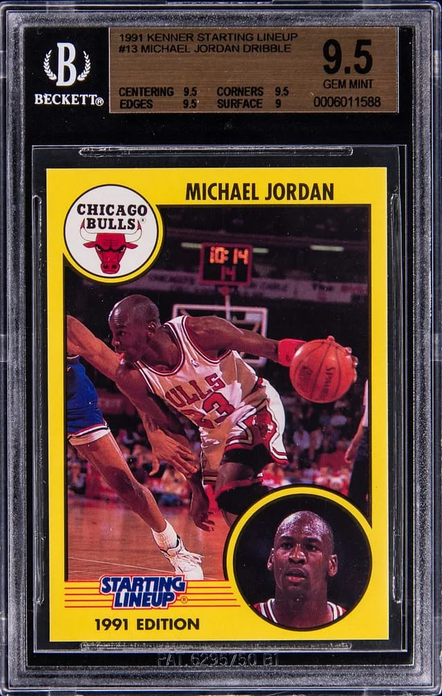 1991 Kenner Starting Lineup Michael Jordan #13 card image