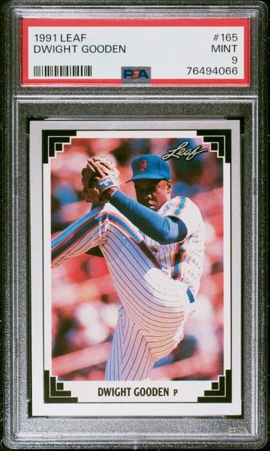 1991 Leaf Dwight Gooden #165 card image