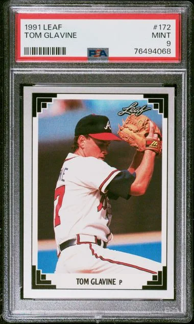 1991 Leaf Tom Glavine #172 card image