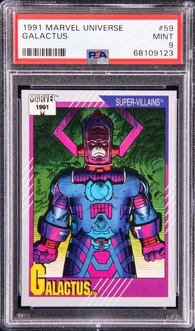 1991 Marvel Universe Galactus #59 card image