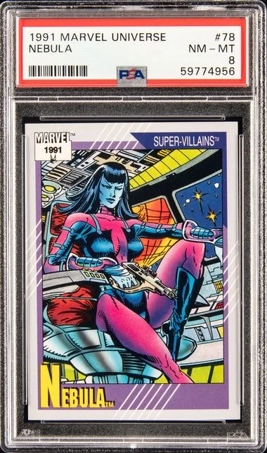 1991 Marvel Universe Nebula #78 card image