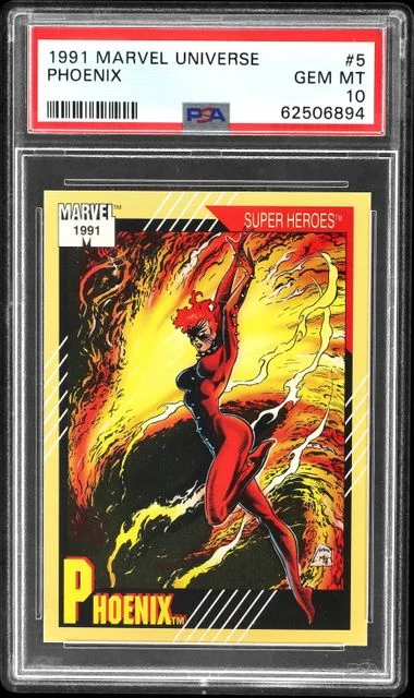 1991 Marvel Universe Phoenix #5 card image